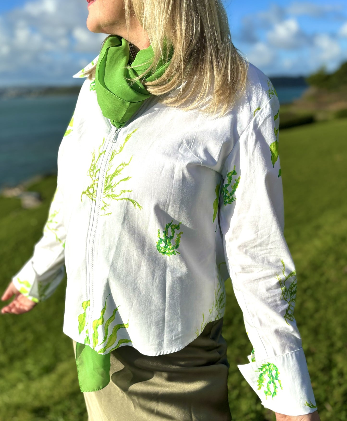 The  St Mawes Seaweed Shirt.